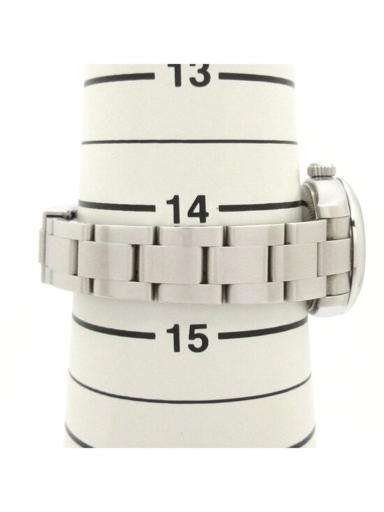 Rolex Watch Oyster Perpetual SS 11 Frames 1 Remaining Frame Roulette Dial Satin main image 6